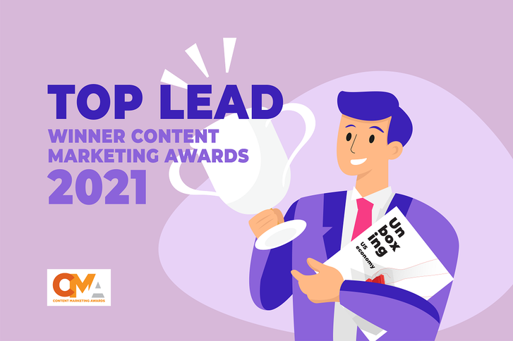 Top Lead Wins a Prestigious 2021 Content Marketing Award