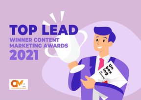 Top Lead Wins a Prestigious 2021 Content Marketing Award
